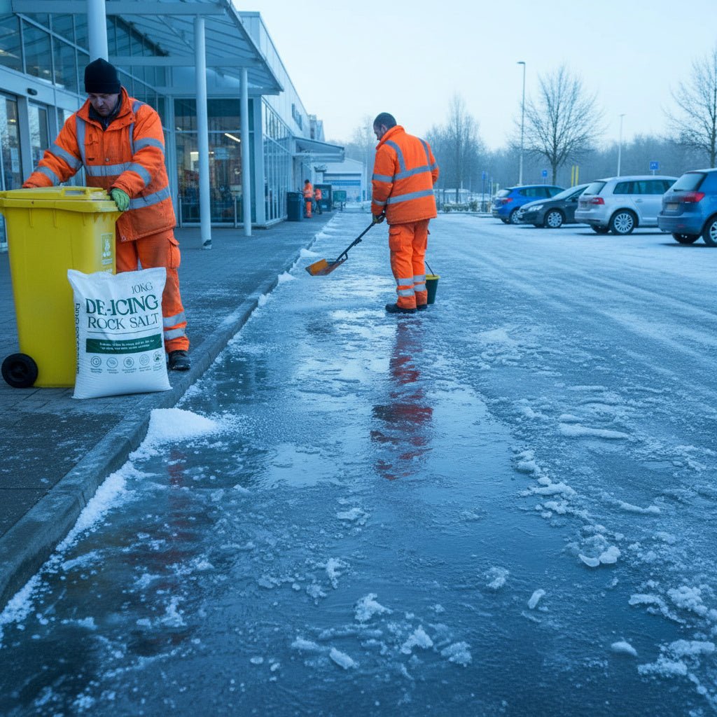 10KG De - Icing Rock Salt - Pelle & Sol