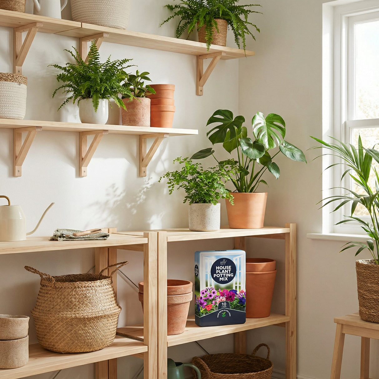 10L Indoor Potting Mix-Garden & Outdoor-Pelle & Sol-1 Pack-DREIBACH