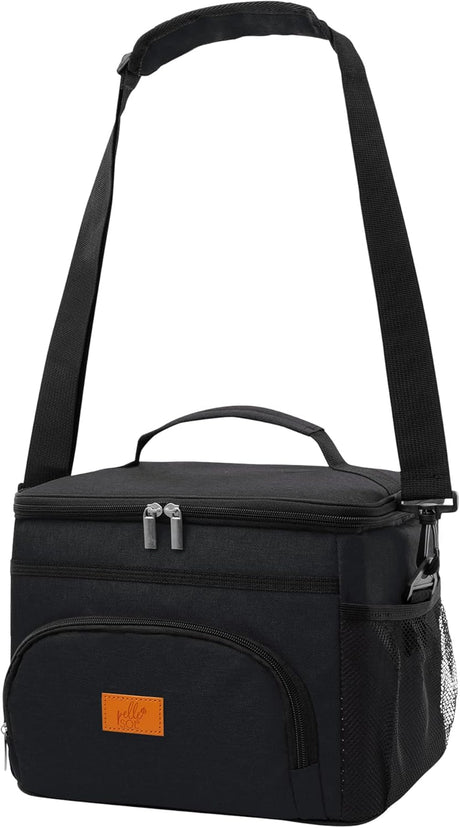 15L Insulated Picnic Bag - Black - Pelle and Sol