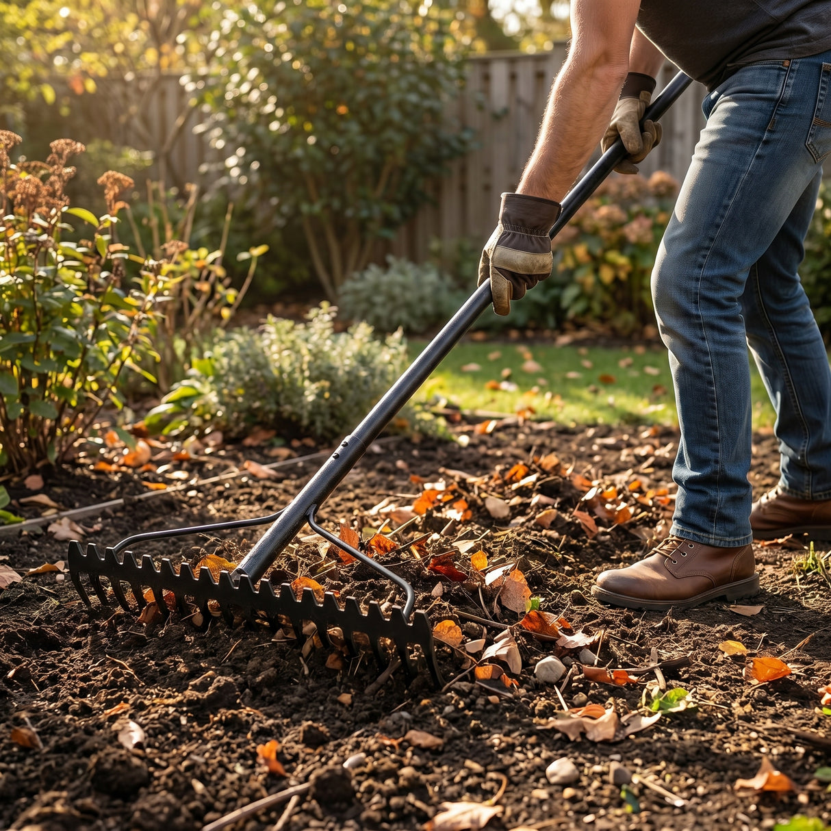 Heavy Duty 17-Tine Bow Rake