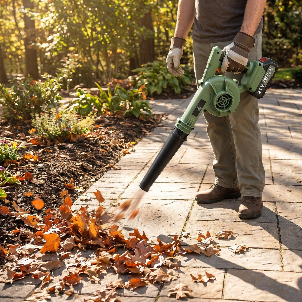 21V Cordless Leaf Blower