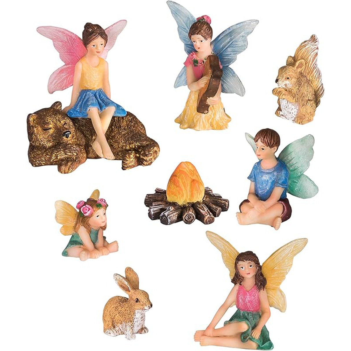 Fairy Garden Figurines Set