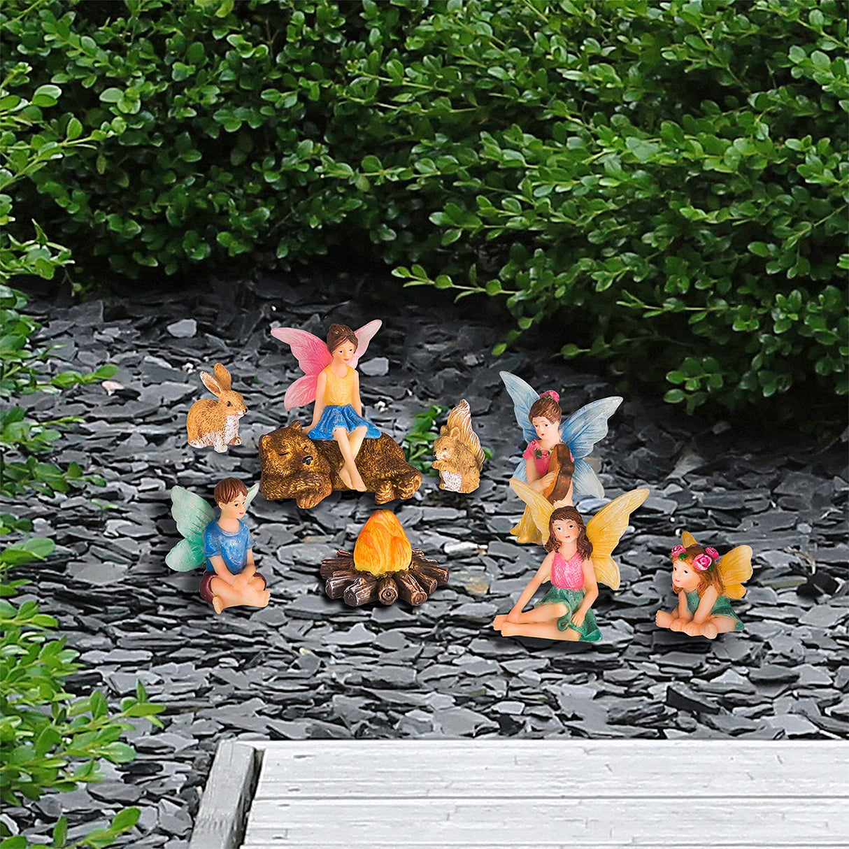 Fairy Garden Figurines Set-Garden & Outdoor-Pelle & Sol-DREIBACH