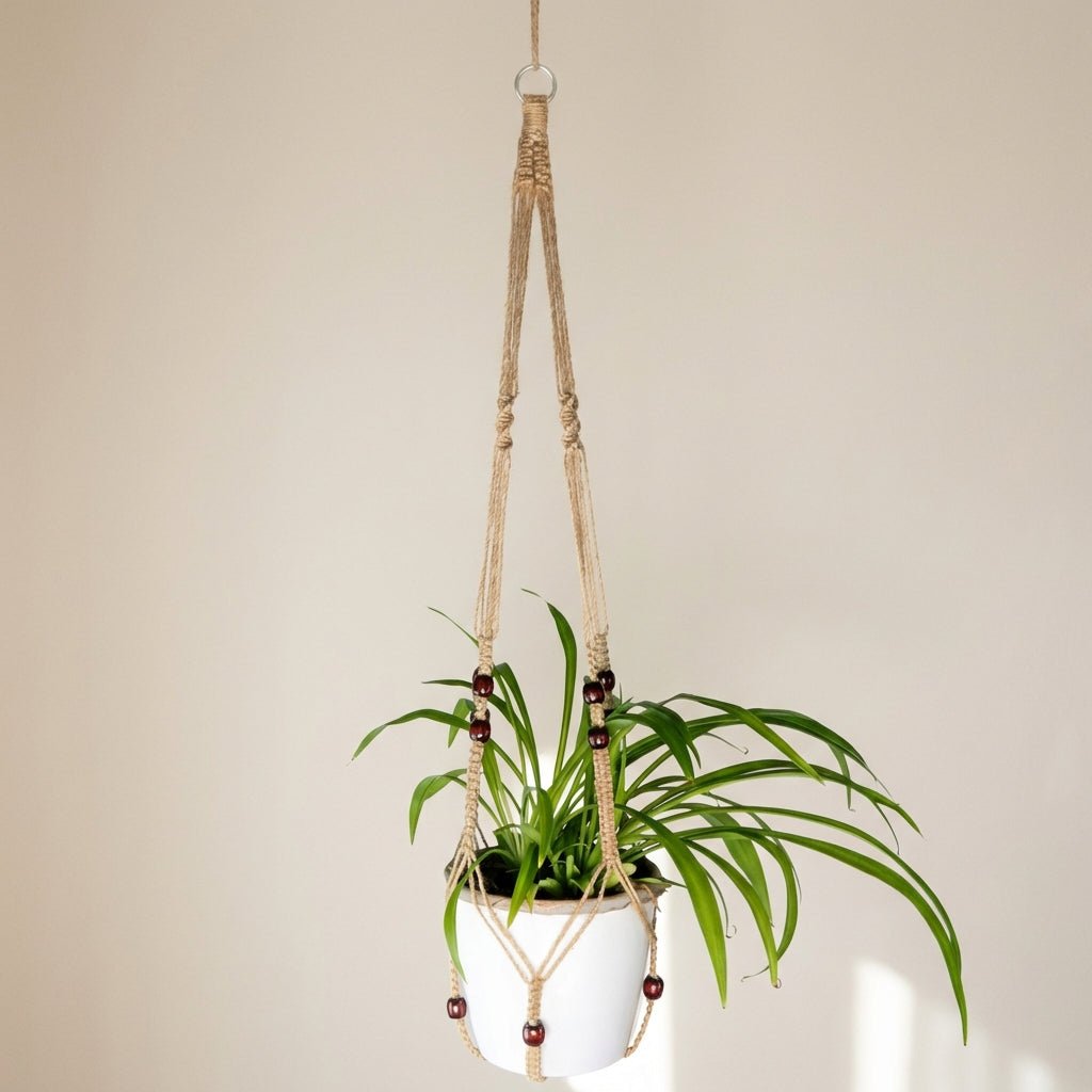 Handcrafted Macrame Plant Hanger - Pelle & Sol