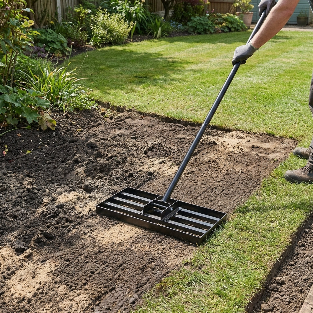 Heavy Duty Lawn Levelling Rake-Garden & Outdoor-Pelle & Sol-DREIBACH