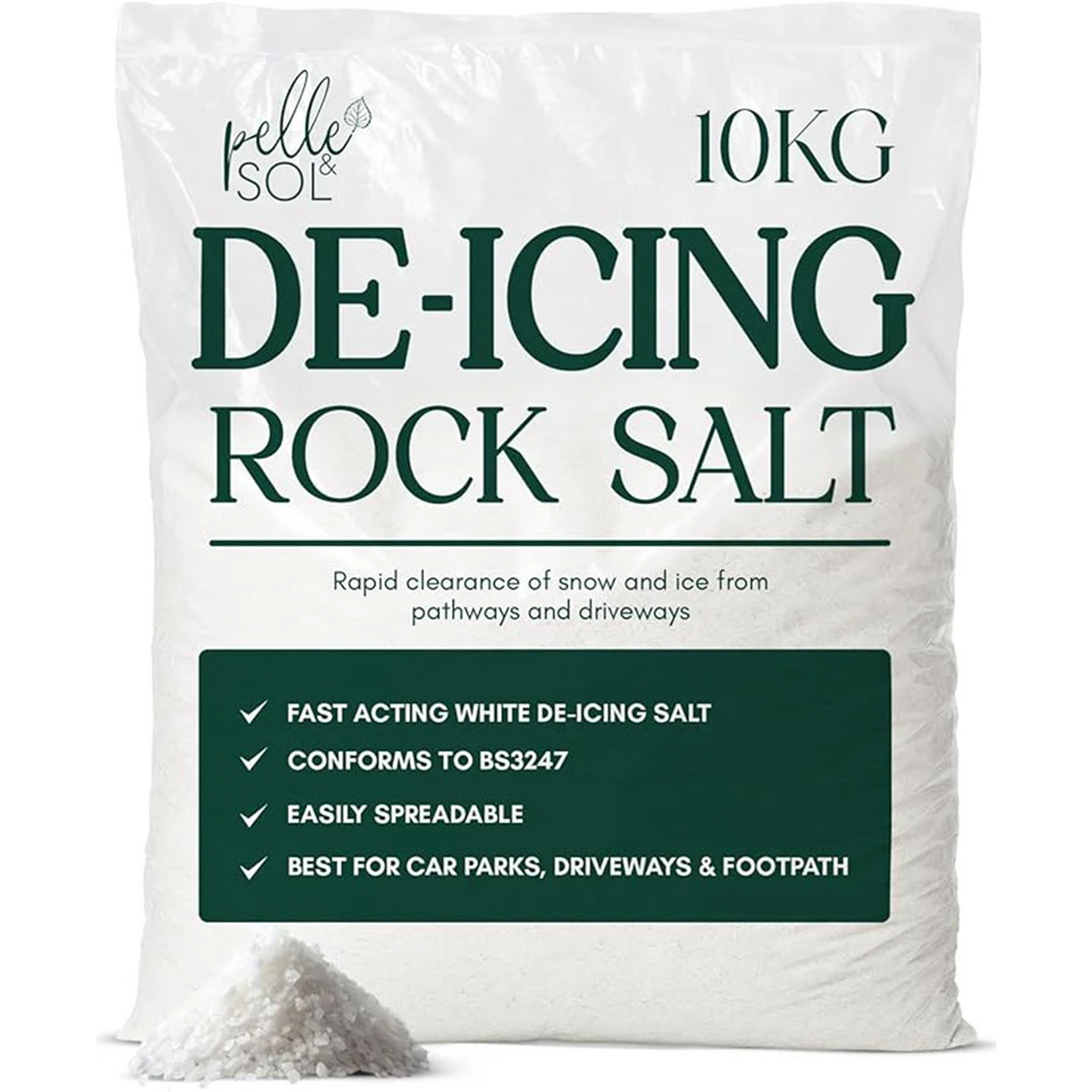10KG De-Icing Rock Salt