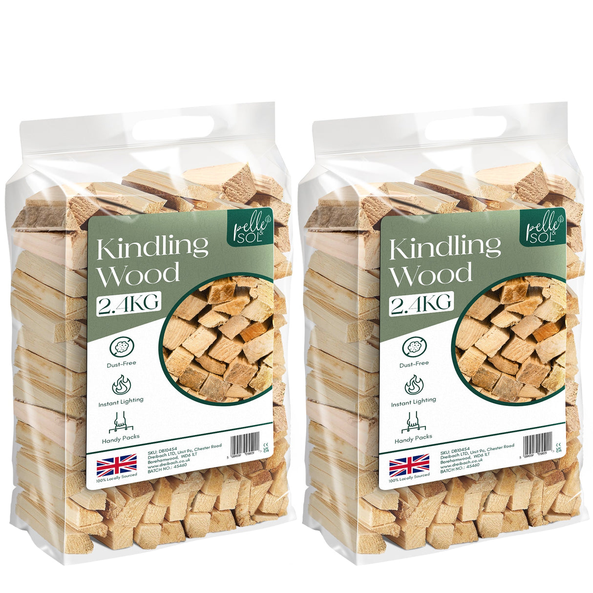 Kiln Dried Kindling Wood - Pelle & Sol