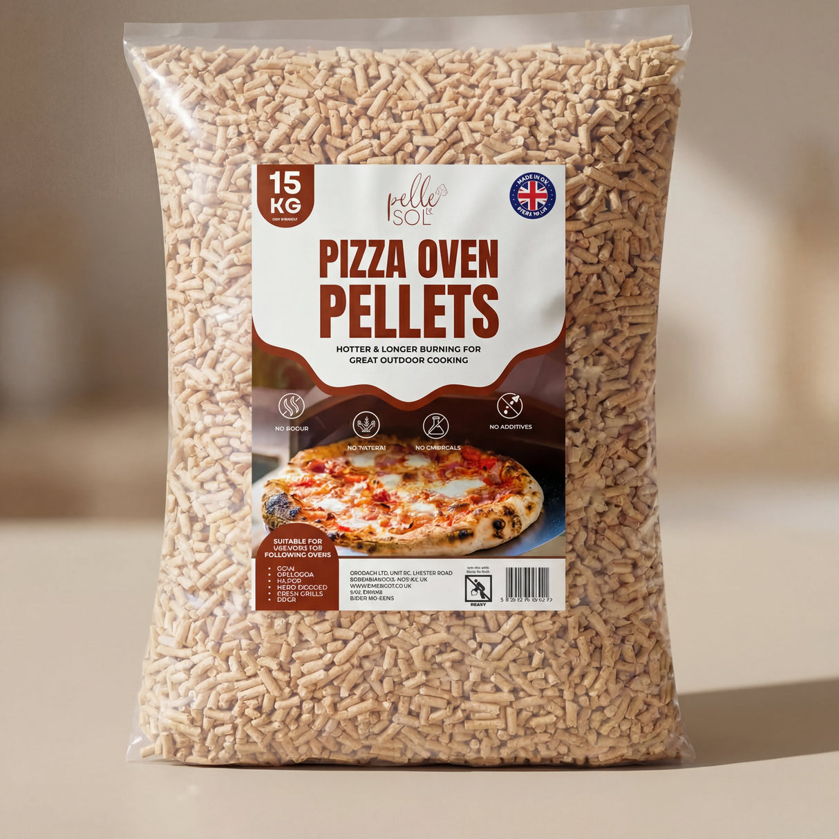 Pizza Oven Pellets-Garden & Outdoor-Pelle & Sol-DREIBACH