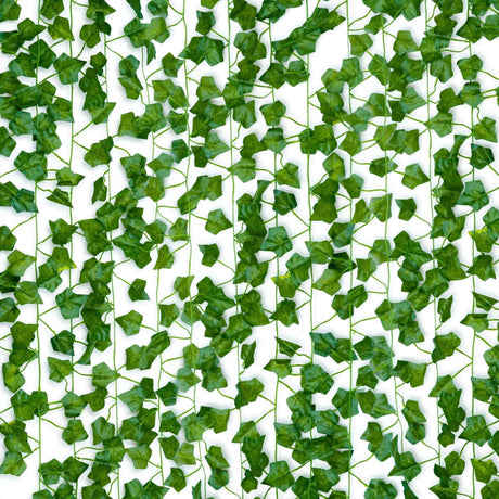 A photo of the Artificial Ivy Garland 12 Pack from Pelle and Sol, showing its details and quality.