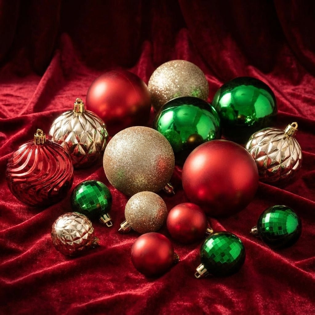 Shatterproof Christmas Bauble Set - Pelle & Sol