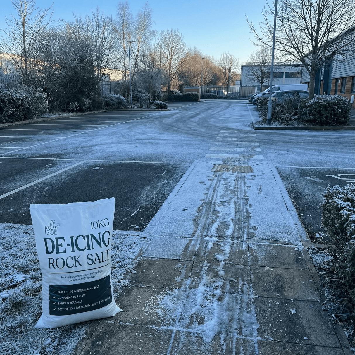 10KG De - Icing Rock Salt - Pelle & Sol