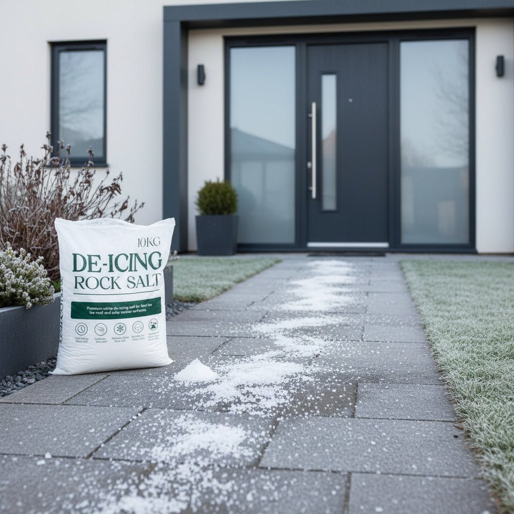 10KG De - Icing Rock Salt - Pelle & Sol