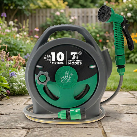 10m Garden Hose Reel Kit - Pelle & Sol