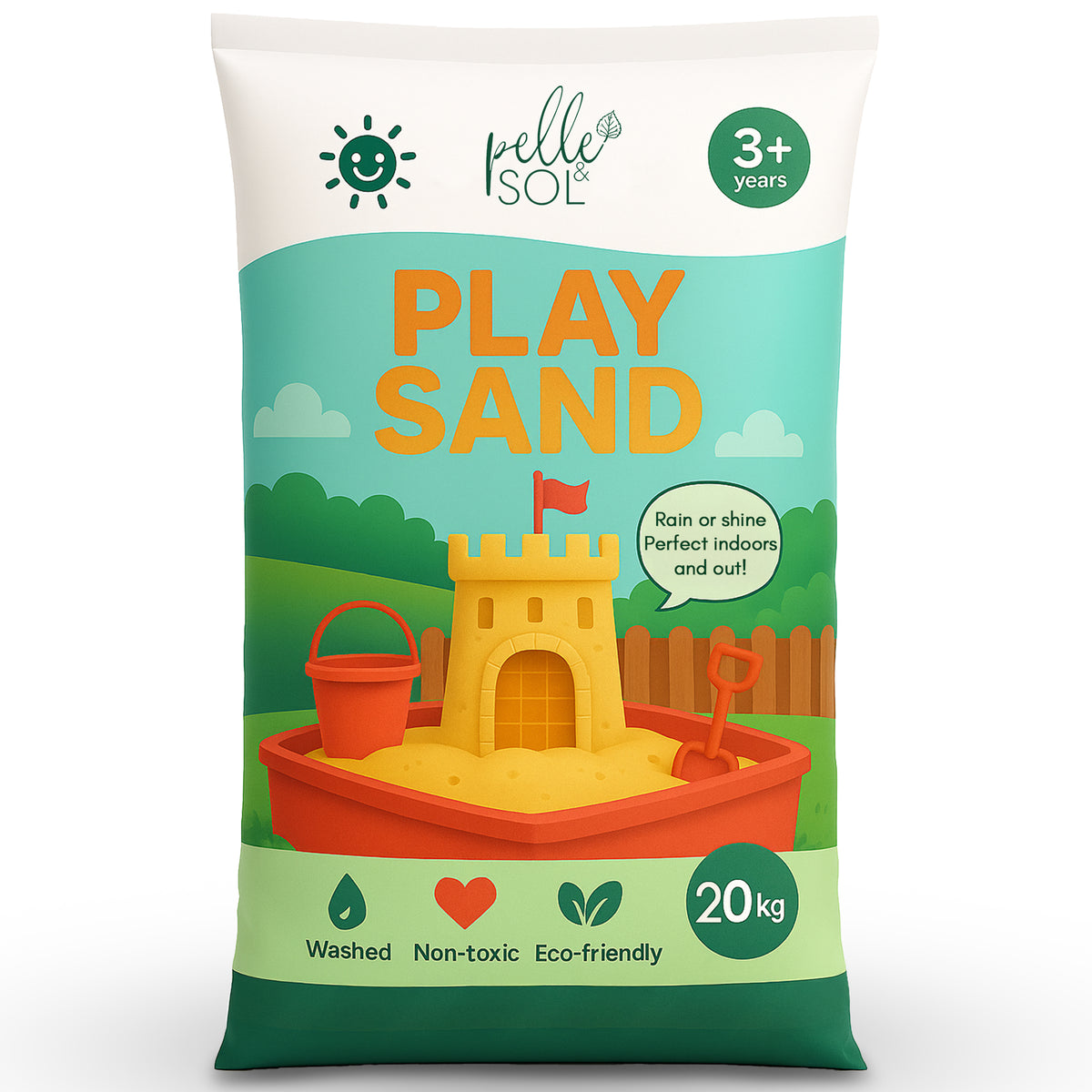 Soft Play Sand – Pelle & Sol