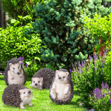 4pce Hedgehog Ornaments - Pelle and Sol