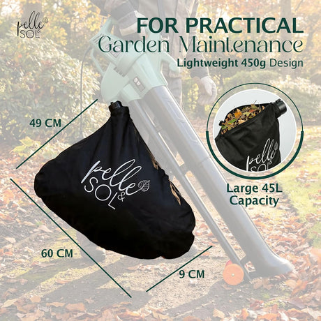 Pelle & Sol 45L leaf blower collection bag — product detail 2