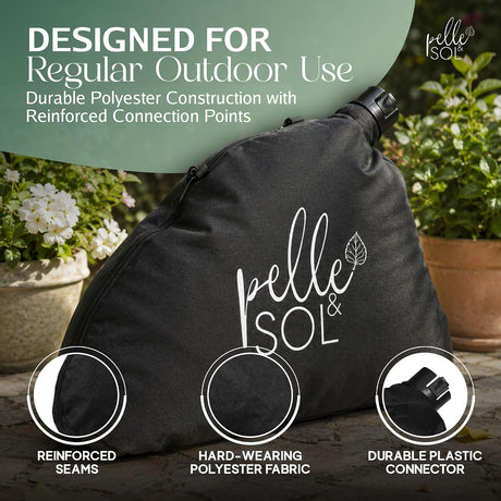 Pelle & Sol 45L leaf blower collection bag — product detail 4