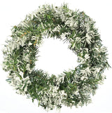 Snow Tipped Christmas Wreath