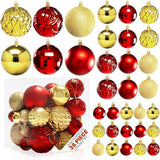Shatterproof Christmas Bauble Set
