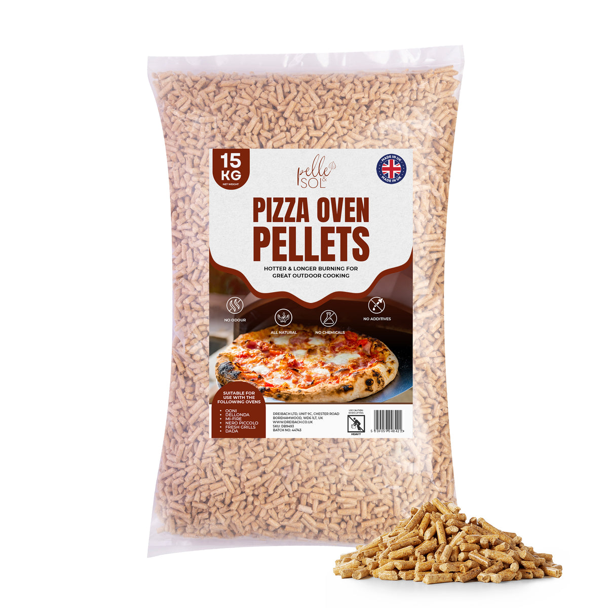 Pizza Oven Pellets – Pelle & Sol
