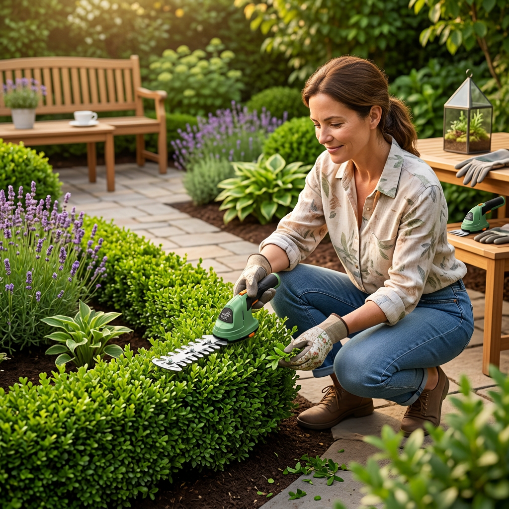 Cordless 2-in-1 Grass Shear & Hedge Trimmer