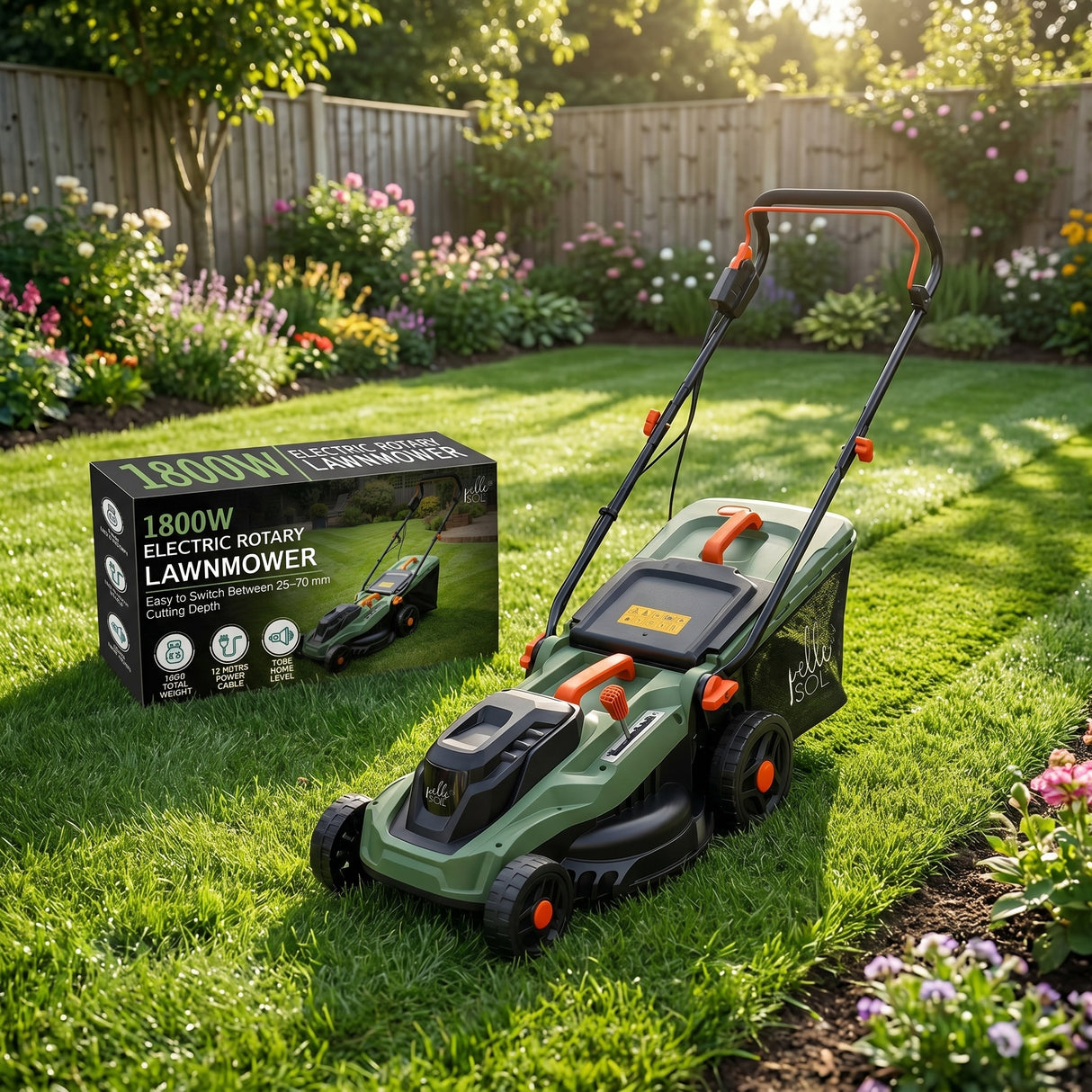 Corded Electric Lawnmower