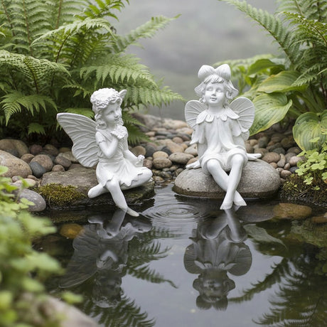 Angel Garden Statues (2 - Pack) - Pelle & Sol
