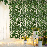 A photo of the Artificial Ivy Garland 12 Pack from Pelle and Sol, showing its details and quality.