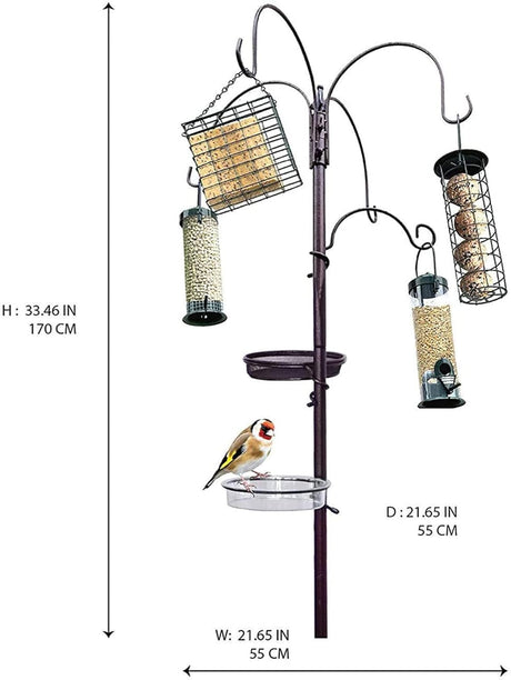 Bird Feeder 6 Stations - Pelle and Sol
