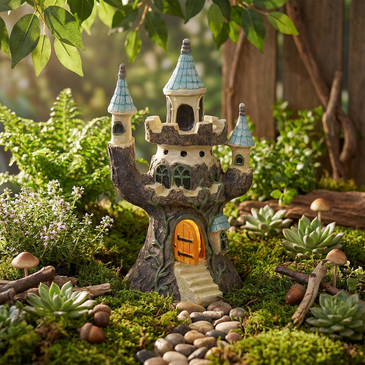 Decorative Castle Statue - Pelle & Sol