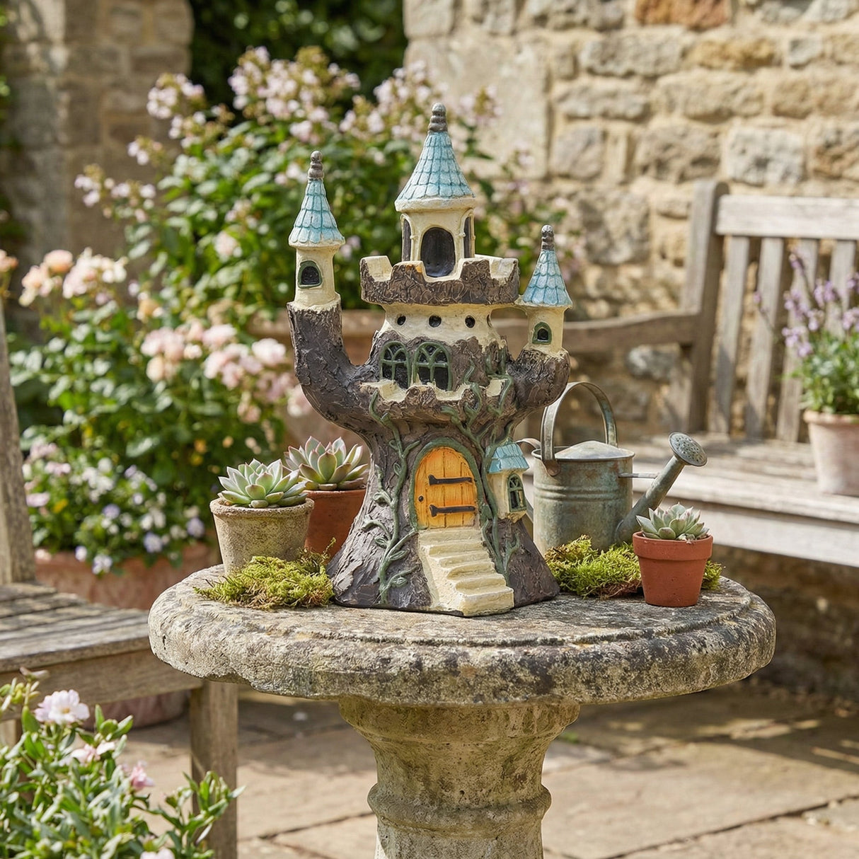 Decorative Castle Statue - Pelle & Sol