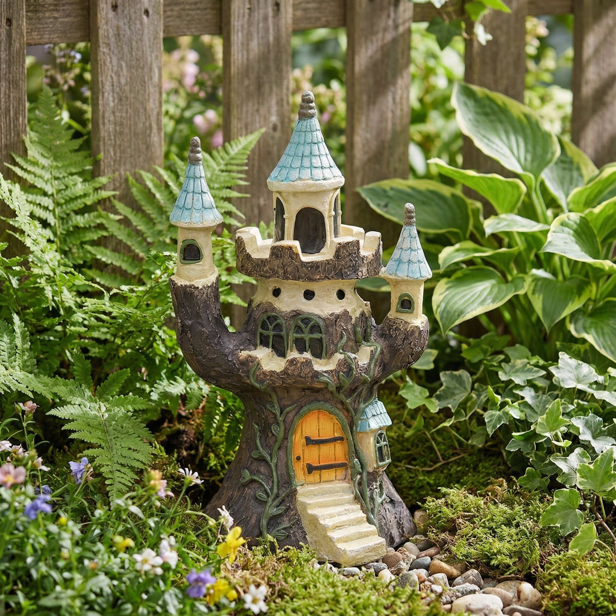 Decorative Castle Statue-Garden & Outdoor-Pelle & Sol-DREIBACH