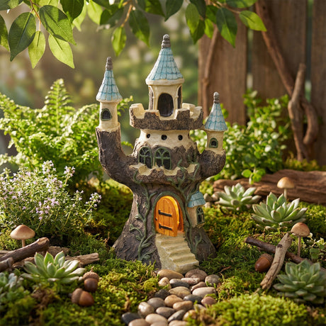 Decorative Castle Statue-Garden & Outdoor-Pelle & Sol-DREIBACH