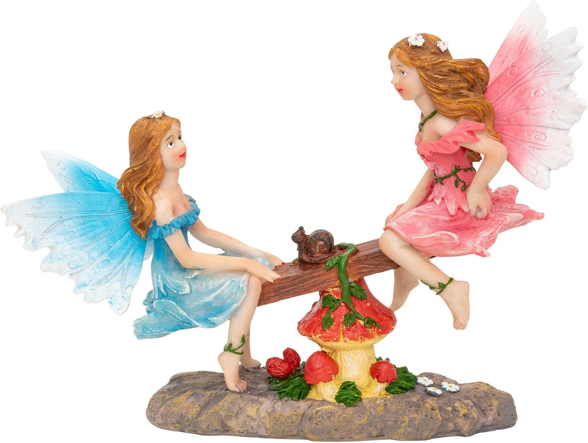 Fairies Swinging See Saw - Pelle and Sol