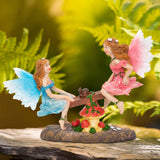 Fairies Swinging See Saw - Pelle and Sol