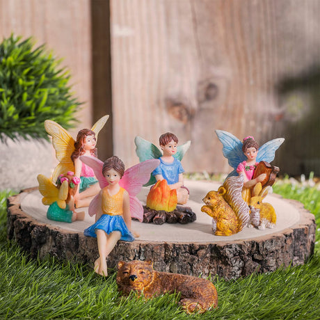 Fairy Garden Figurines Set - Pelle & Sol