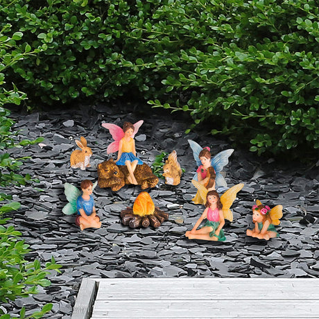 Fairy Garden Figurines Set-Garden & Outdoor-Pelle & Sol-DREIBACH