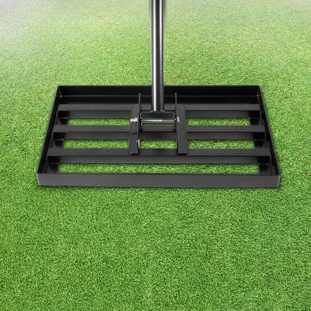 A photo of the Garden Leveler Rake from Pelle and Sol, showing its details and quality.