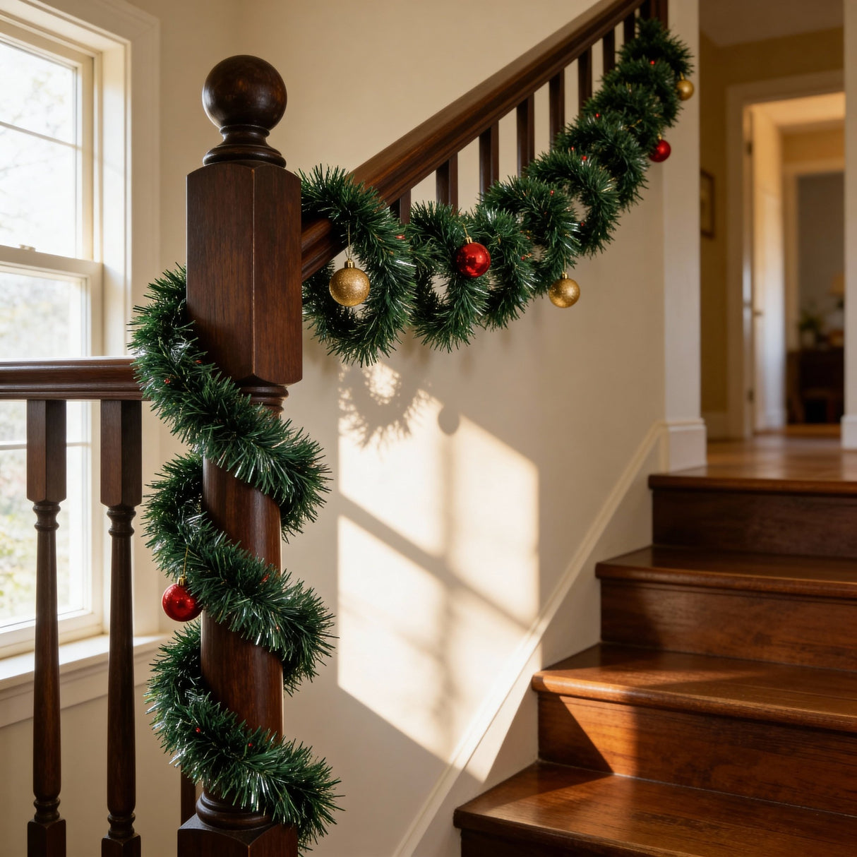 Green Christmas Tinsel Garland - Pelle & Sol