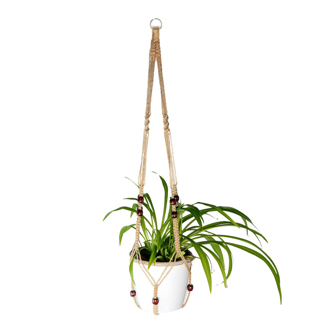 Handcrafted Macrame Plant Hanger - Pelle & Sol