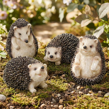 Hedgehog Ornaments (4 - Pack) - Pelle & Sol