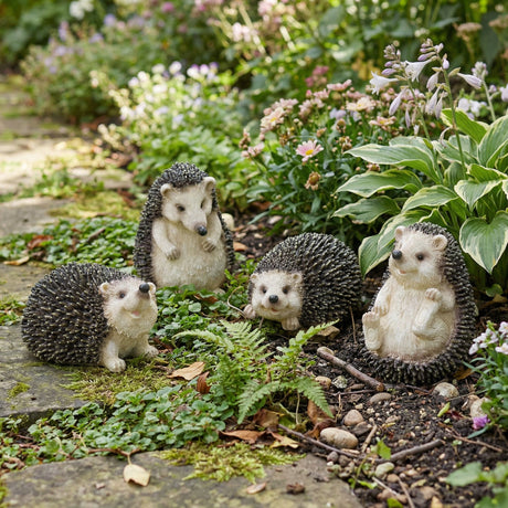 Hedgehog Ornaments (4 - Pack) - Pelle & Sol