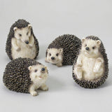 Hedgehog Ornaments (4-Pack)-Garden & Outdoor-Pelle & Sol-DREIBACH