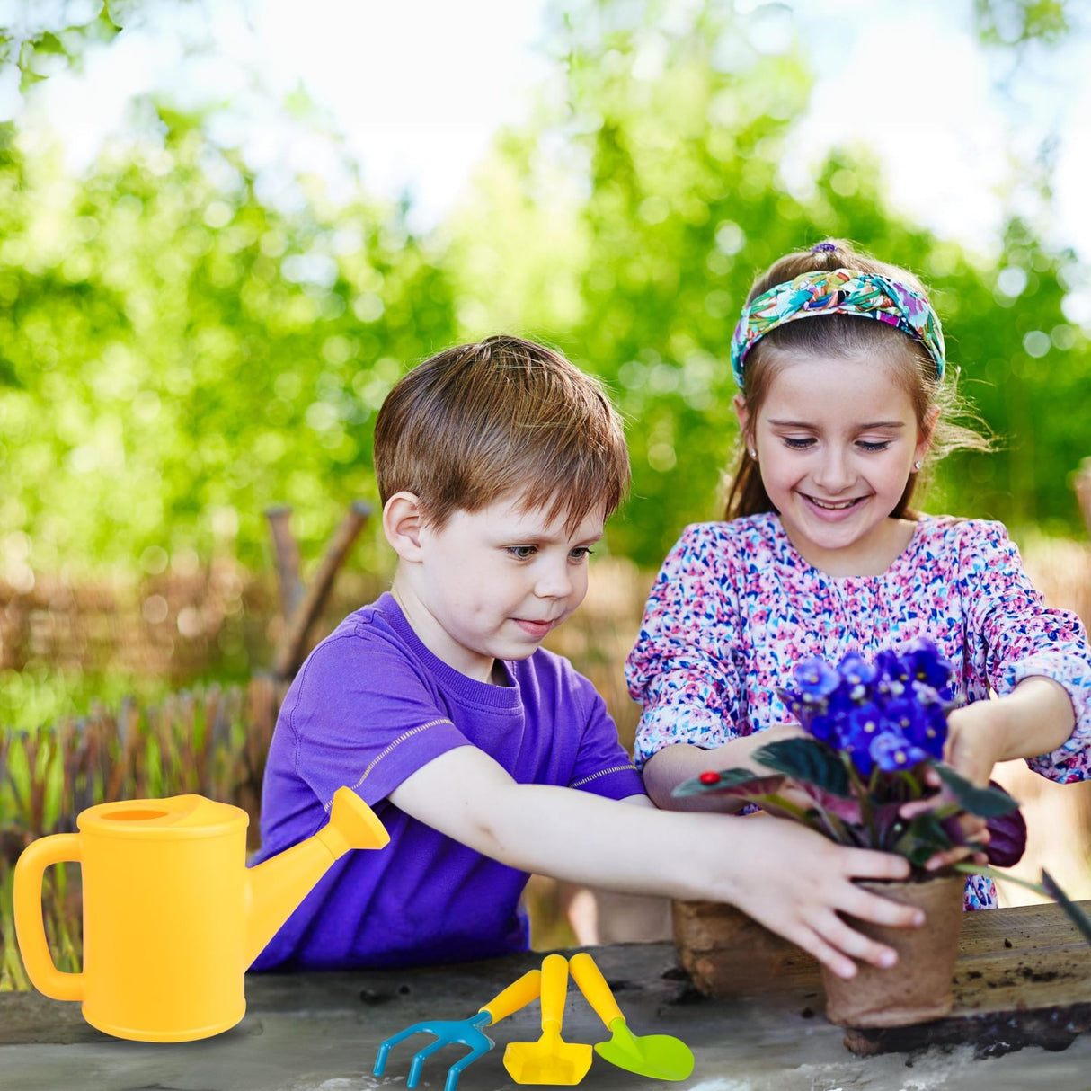 Kids Gardening Tool Set (10 - Piece) - Pelle & Sol