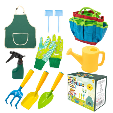 Kids Gardening Tool Set (10 - Piece) - Pelle & Sol