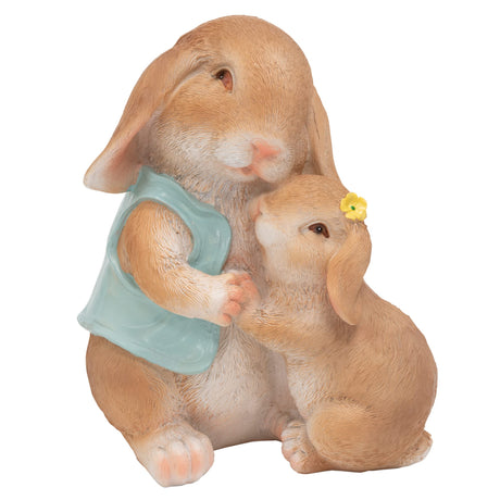 Mother & Child Rabbit Garden Ornament - Pelle & Sol