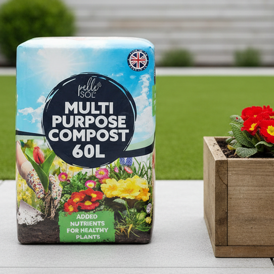 Multi Purpose Compost-Garden & Outdoor-Pelle & Sol-5L-DREIBACH