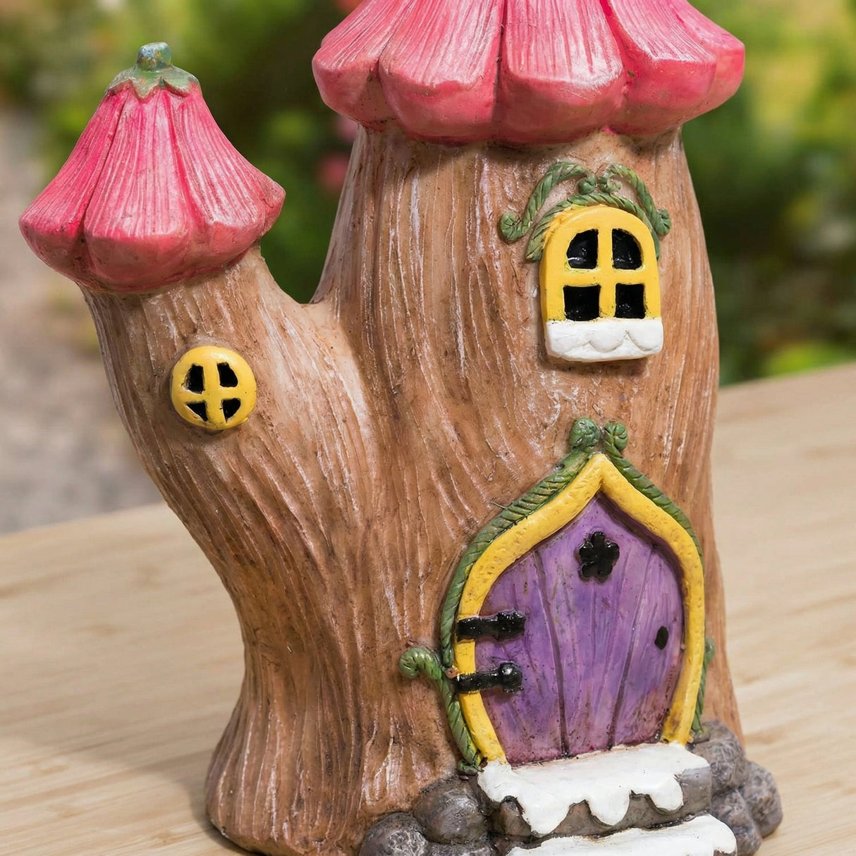 Mushroom House Garden Ornament-Garden & Outdoor-Pelle & Sol-DREIBACH