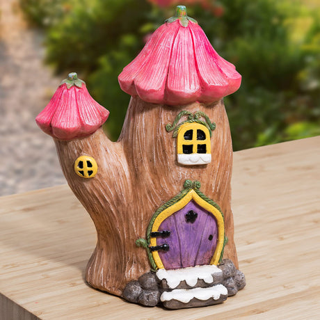 Mushroom House Garden Ornament-Garden & Outdoor-Pelle & Sol-DREIBACH