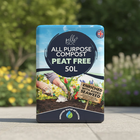 Peat Free Compost-Garden & Outdoor-Pelle & Sol-50L-DREIBACH